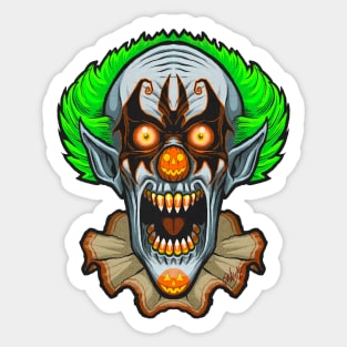 FrightFall2021: Clown Sticker